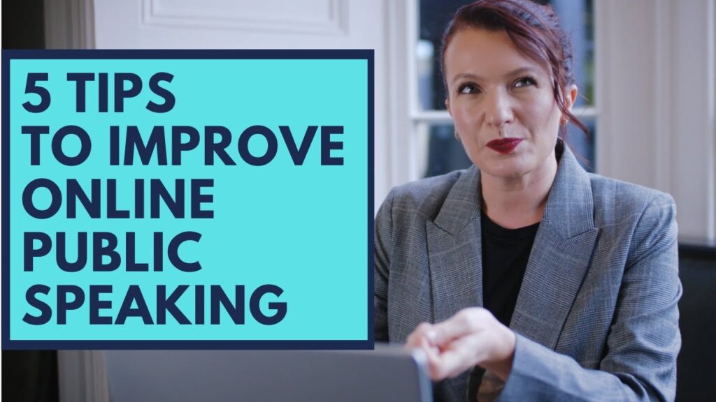Tips on public speaking